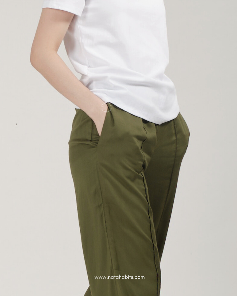 NATAHABITS® - Jada Relaxed Long Pant • Lyocell