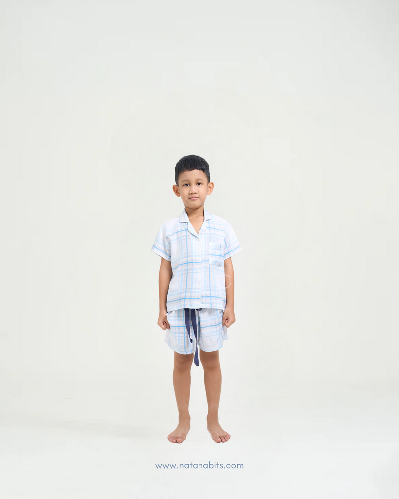 Squary Kids Short Set • Cellulose Fiber