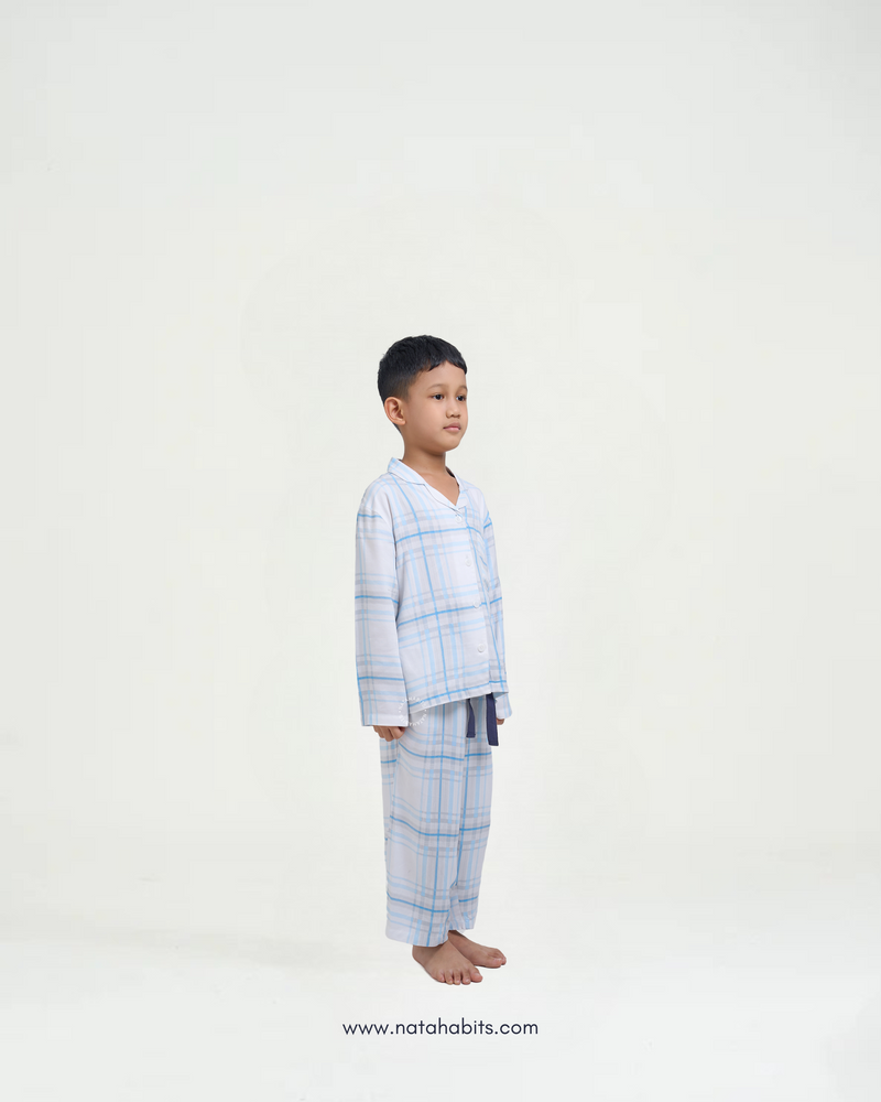 Squary Kids Long Set • Cellulose Fiber