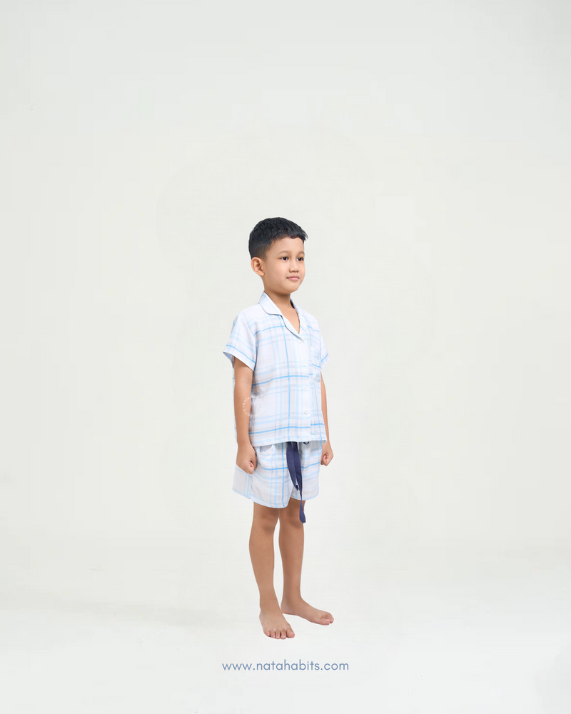 Squary Kids Short Set • Cellulose Fiber