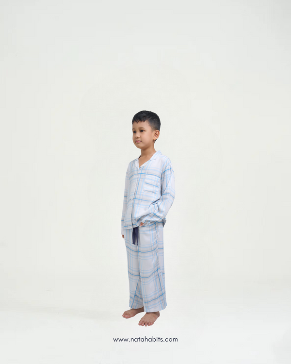 Squary Kids Long Set • Cellulose Fiber