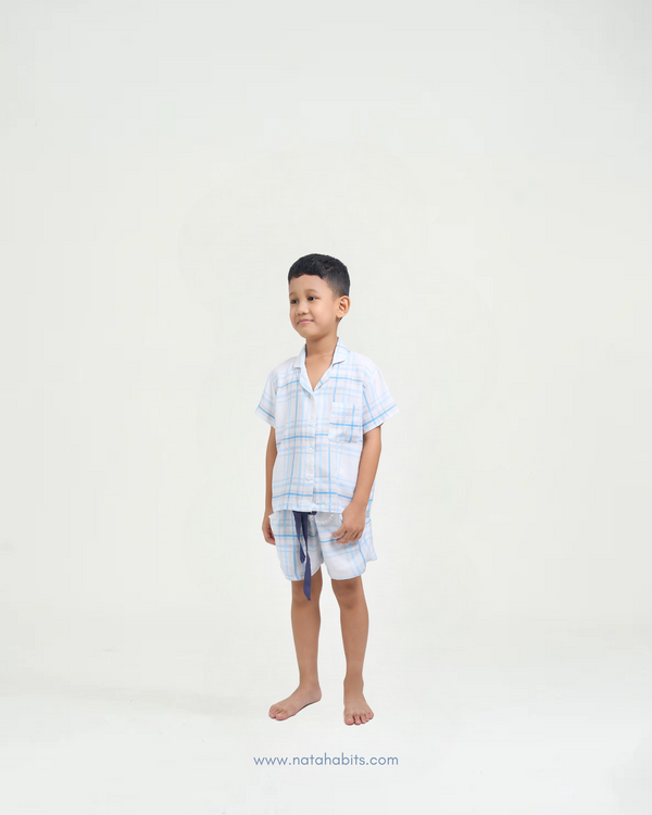 Squary Kids Short Set • Cellulose Fiber