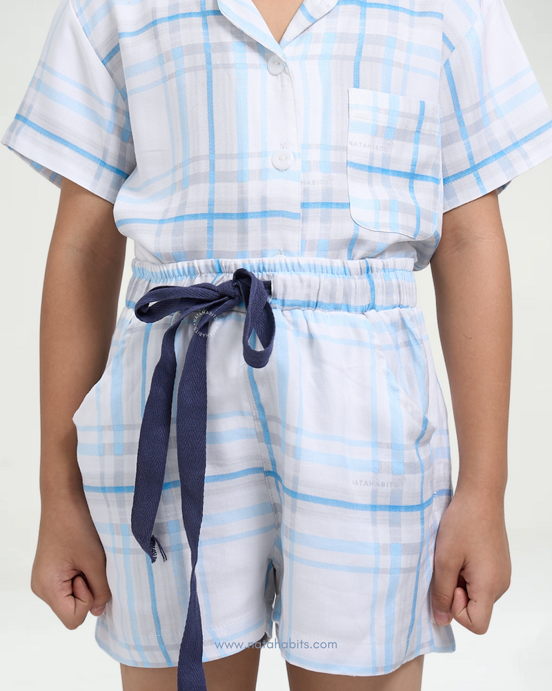 Squary Kids Short Set • Cellulose Fiber