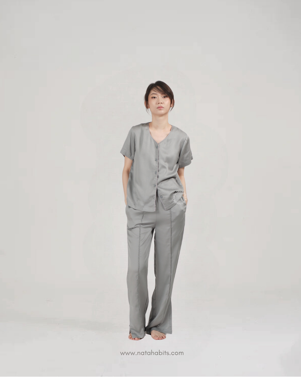 NATAHABITS® - Jada Relaxed Long Pant • Lyocell