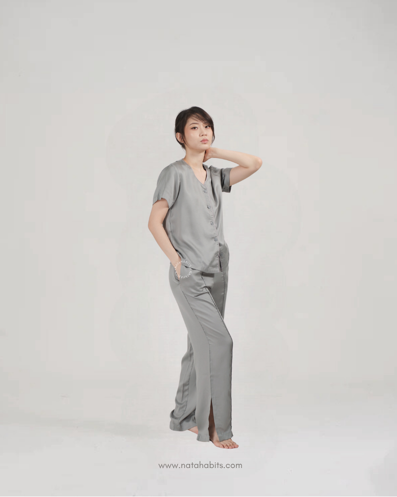 NATAHABITS® - Jada Relaxed Long Pant • Lyocell