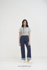 Cora Long Pant Two-Tone • TENCEL™ Lyocell