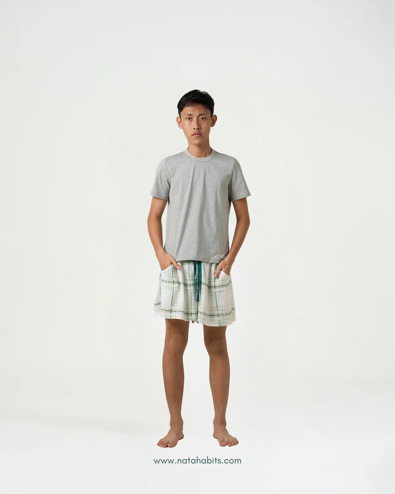 NATAHABITS® - Squary Short Pant • Cellulose Fiber