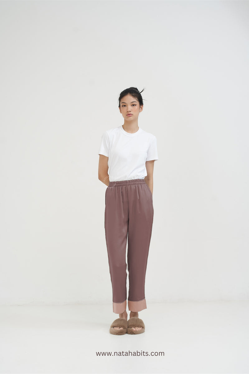 Cora Long Pant Two-Tone • TENCEL™ Lyocell