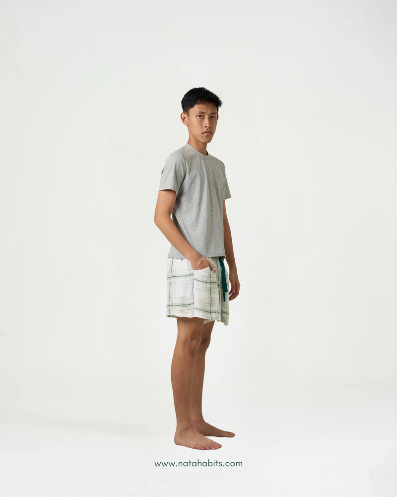 NATAHABITS® - Squary Short Pant • Cellulose Fiber