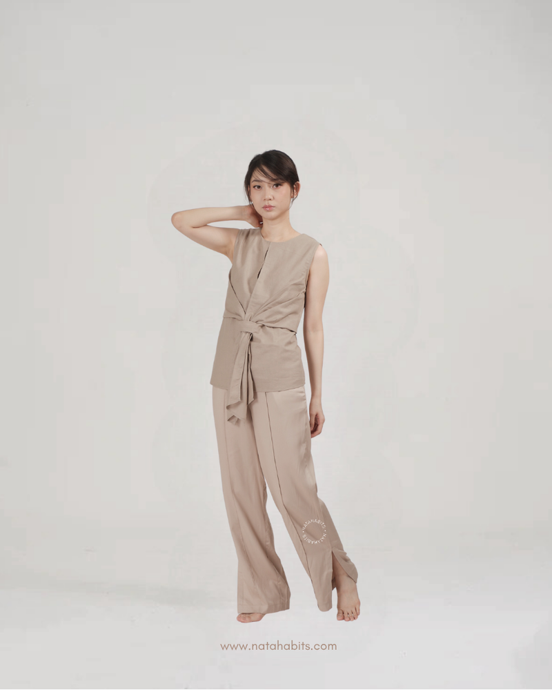 NATAHABITS® - Jada Relaxed Long Pant • Lyocell
