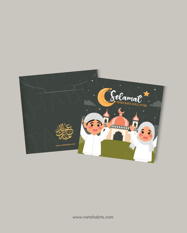NATAHABITS® - Eid Money Envelope Kids 9x9 cm