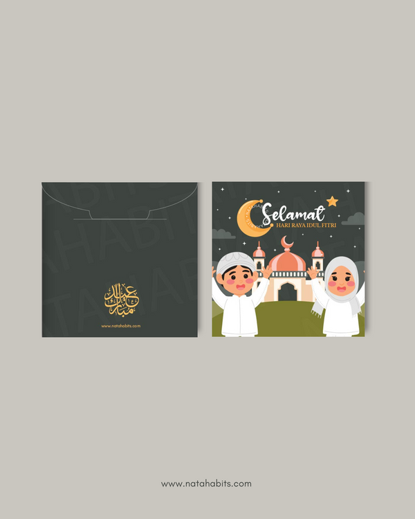 NATAHABITS® - Eid Money Envelope Kids 9x9 cm