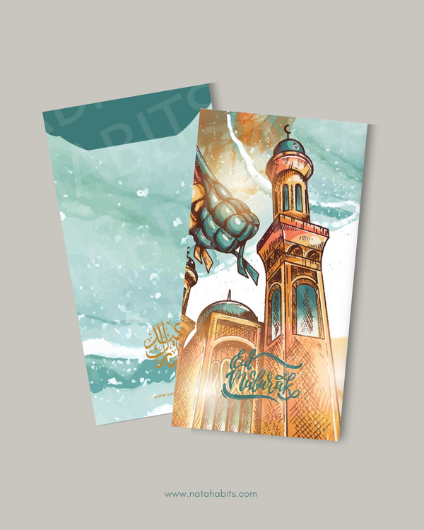 NATAHABITS® - Eid Money Envelope 19x7 cm