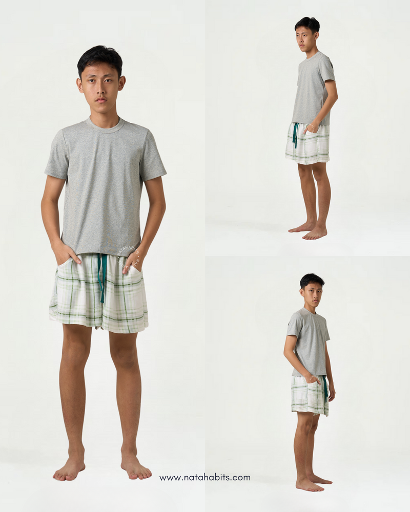 NATAHABITS® - Squary Short Pant • Cellulose Fiber