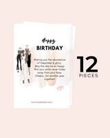 NATAHABITS® - Birthday Card Bundle Pack