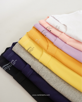NATAHABITS® - Basic Slim Fit T-Shirt • Cotton