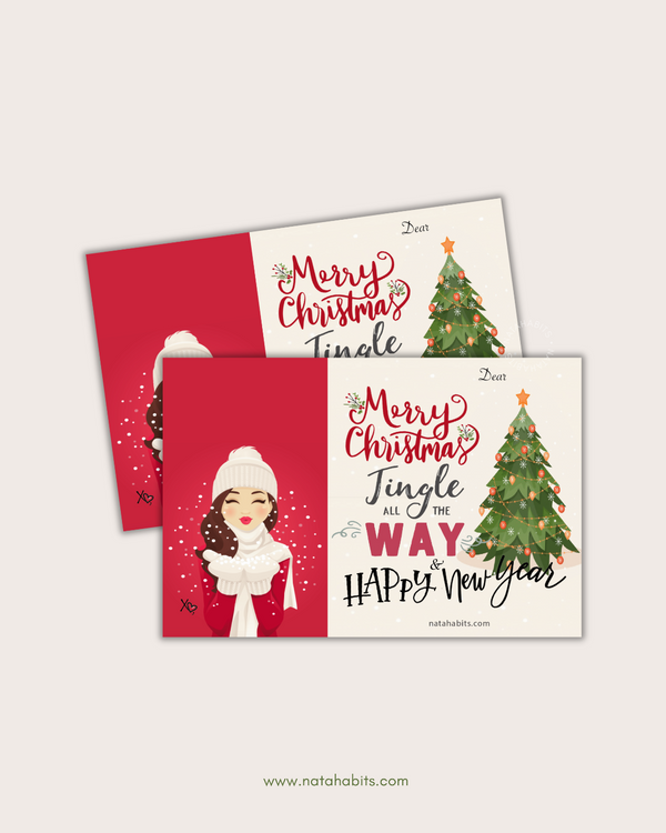 NATAHABITS® - Christmas Card Bundle Pack