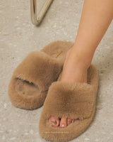 Fur Cushy Sandal