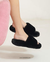 Fur Cushy Sandal