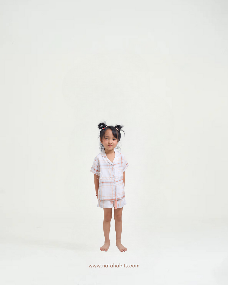 Squary Kids Short Set • Cellulose Fiber