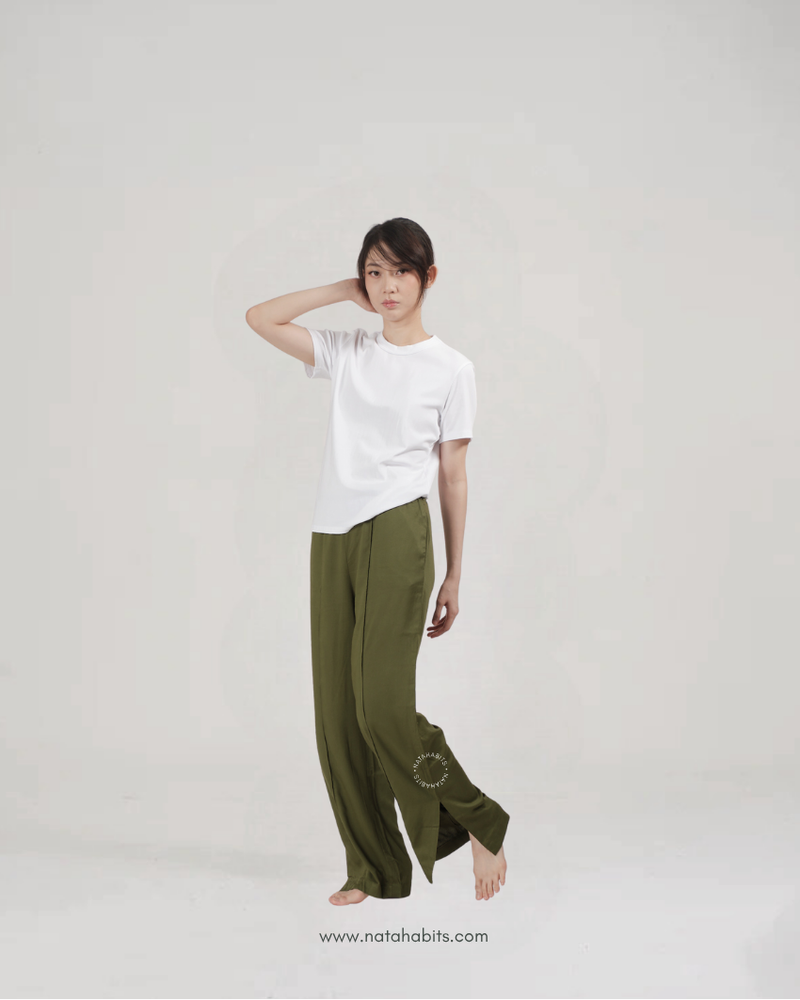 NATAHABITS® - Jada Relaxed Long Pant • Lyocell
