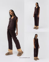 Cora Long Pant Two-Tone • TENCEL™ Lyocell