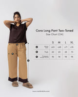 Cora Long Pant Two-Tone • TENCEL™ Lyocell