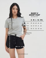NATAHABITS® - Basic U Short Pant • Cotton