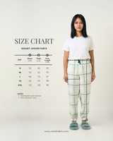 NATAHABITS® - Squary Jogger Pant • Cellulose