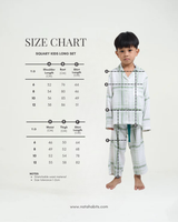 NATAHABITS® - Squary Kids Long Set • Cellulose