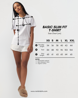 NATAHABITS® - Basic Slim Fit T-Shirt • Cotton